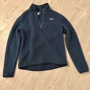 Patagonia Los Gatos Quarter Zip Fleece Sweater